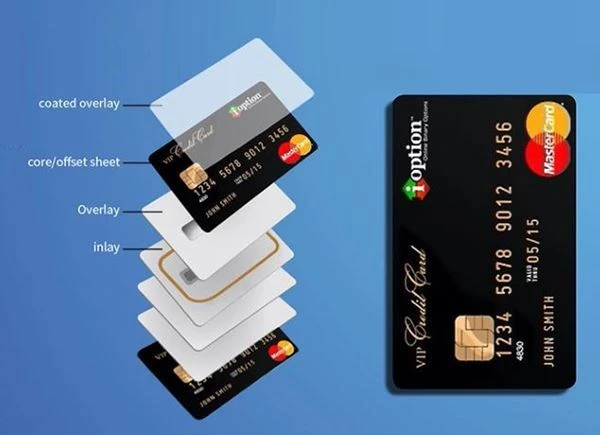 PETG banking card overlay PETG banking card overlay